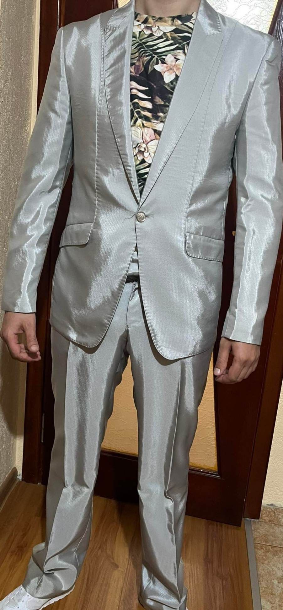 Мъжки официален костюм С/М size48