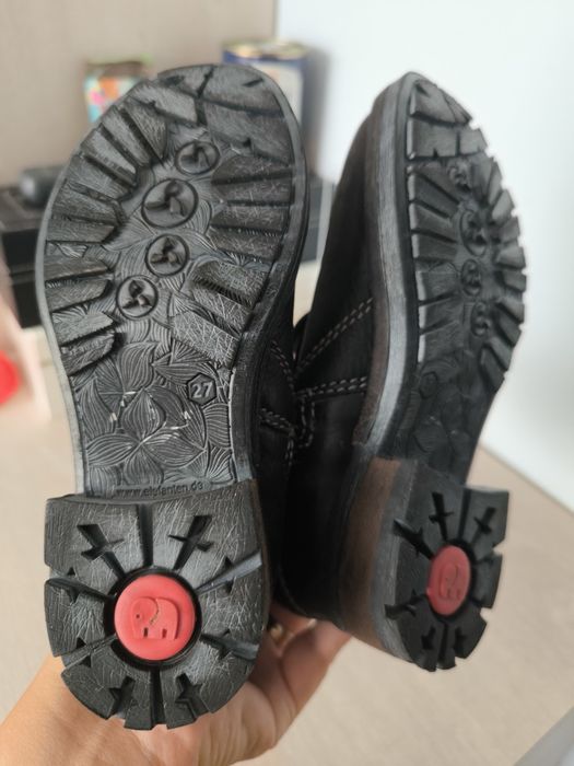 Cizme fetiță Elefanten piele naturala 27