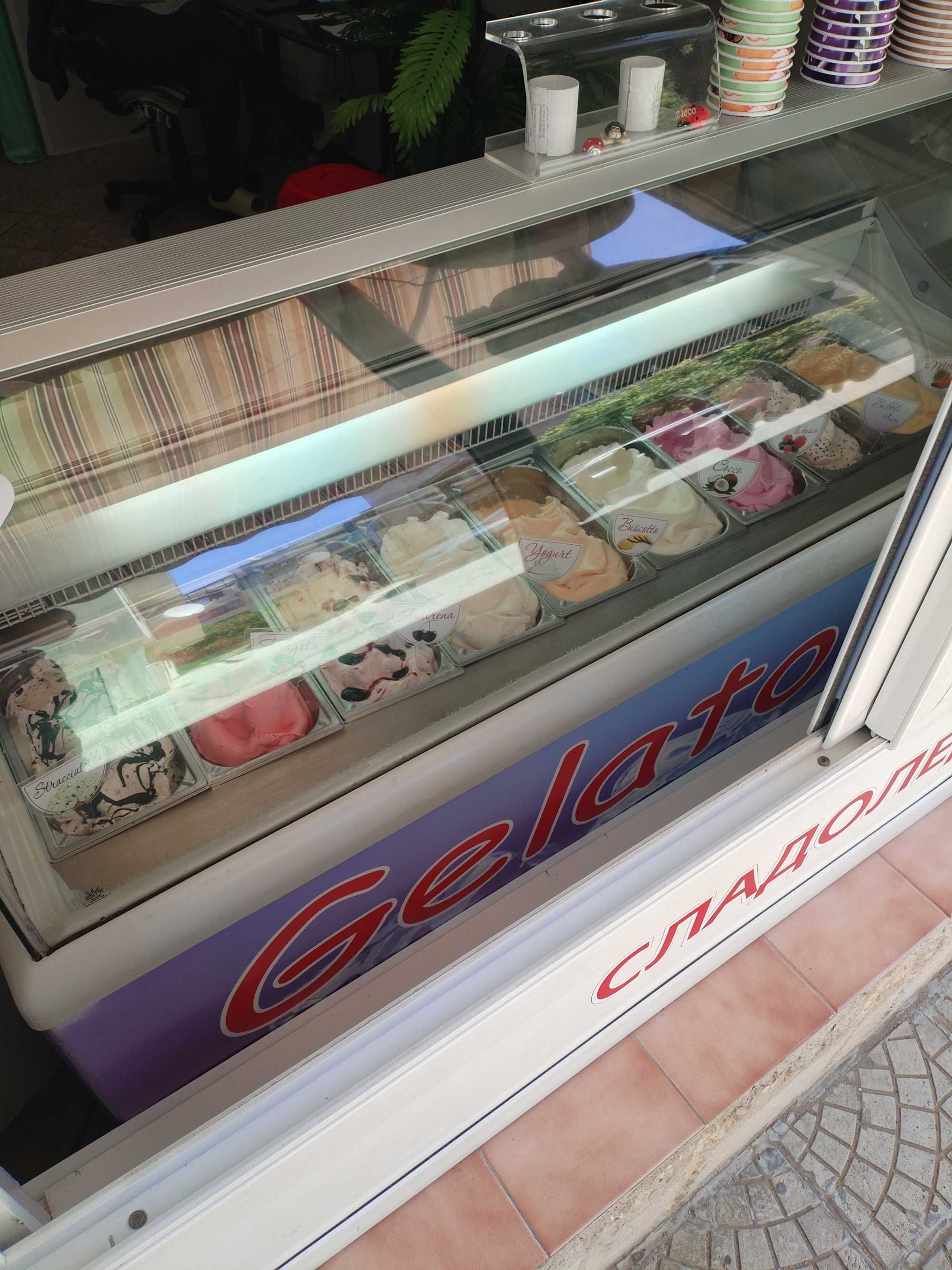 Минусови витрини за сладолед