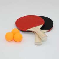 Set palete ping-pong +3 mingi,