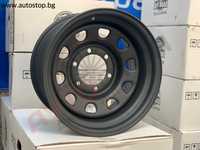 15" 8J 6x139.7 ET -25 Джанти Стоманени 4x4 Минусови Toyota Nissan