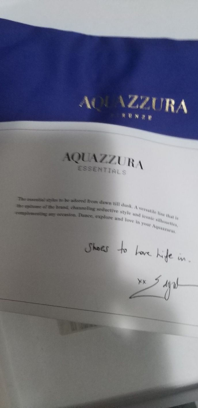 Босоножки итальянские  бренд  Aquazzura  Оригинал.