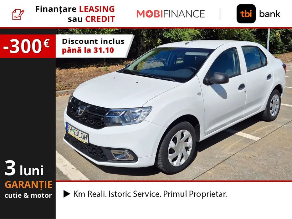 Dacia Logan Istoric service / TVA inclus, deductibil / Garantie 3 luni