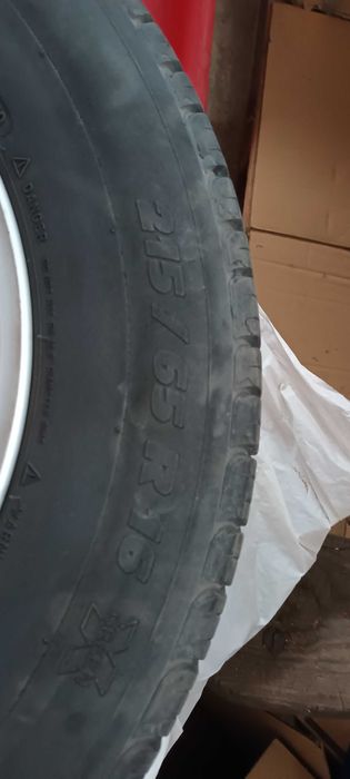 vand anvelope cu jante Michelin M+S iarna 215/65/R16 stare foarte buna