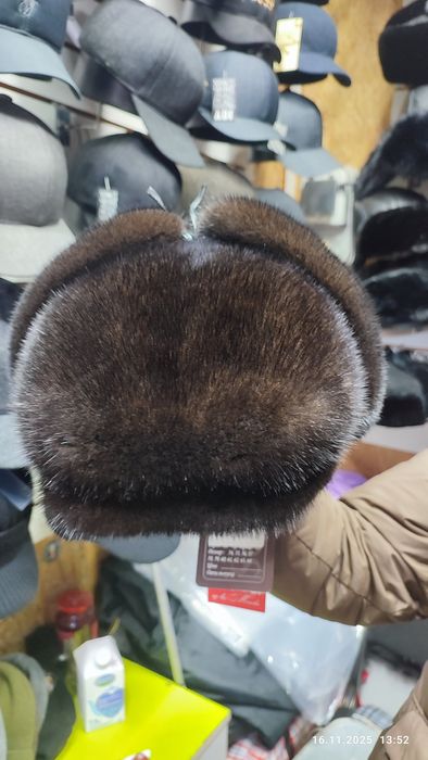 Продам шапку норковую