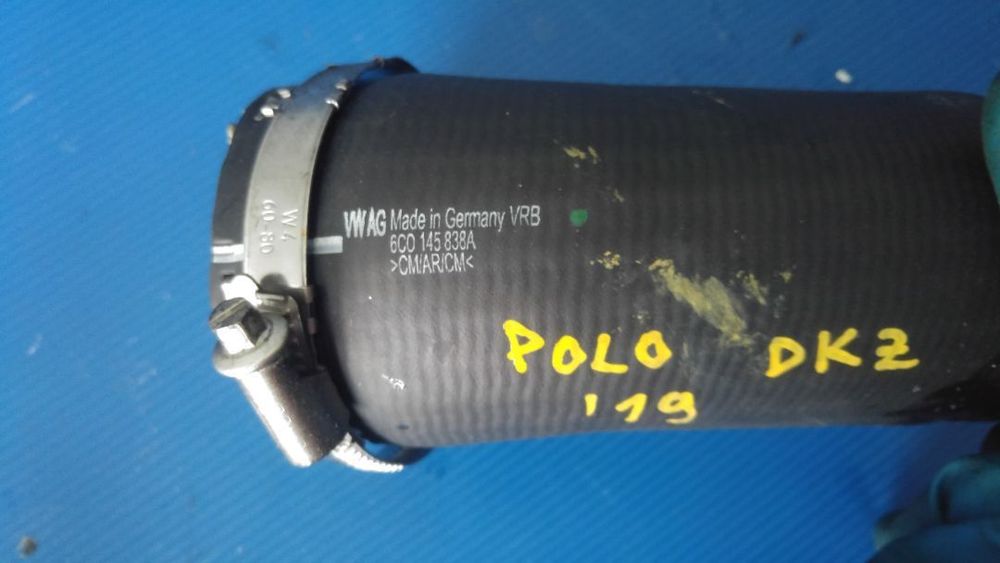 furtun intercooler 2.0 gti tfsi tsi dkz vw polo 8z arteon audi a3 8v seat ateca  6c0145838a