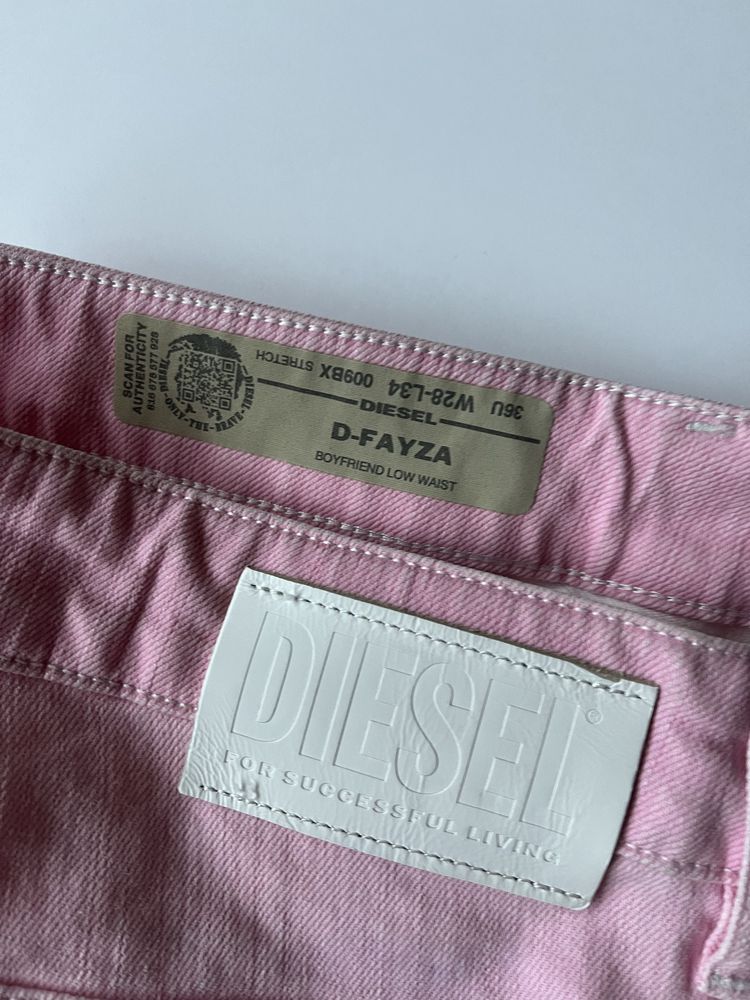 DIESEL : D- Fayza Boyfriend Low Waist  - 28/29 Оригинал