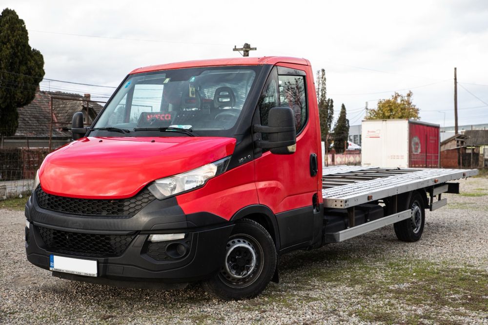 Iveco daily 2016 3l 170 cp  plus remorca gala 2021 8,5m