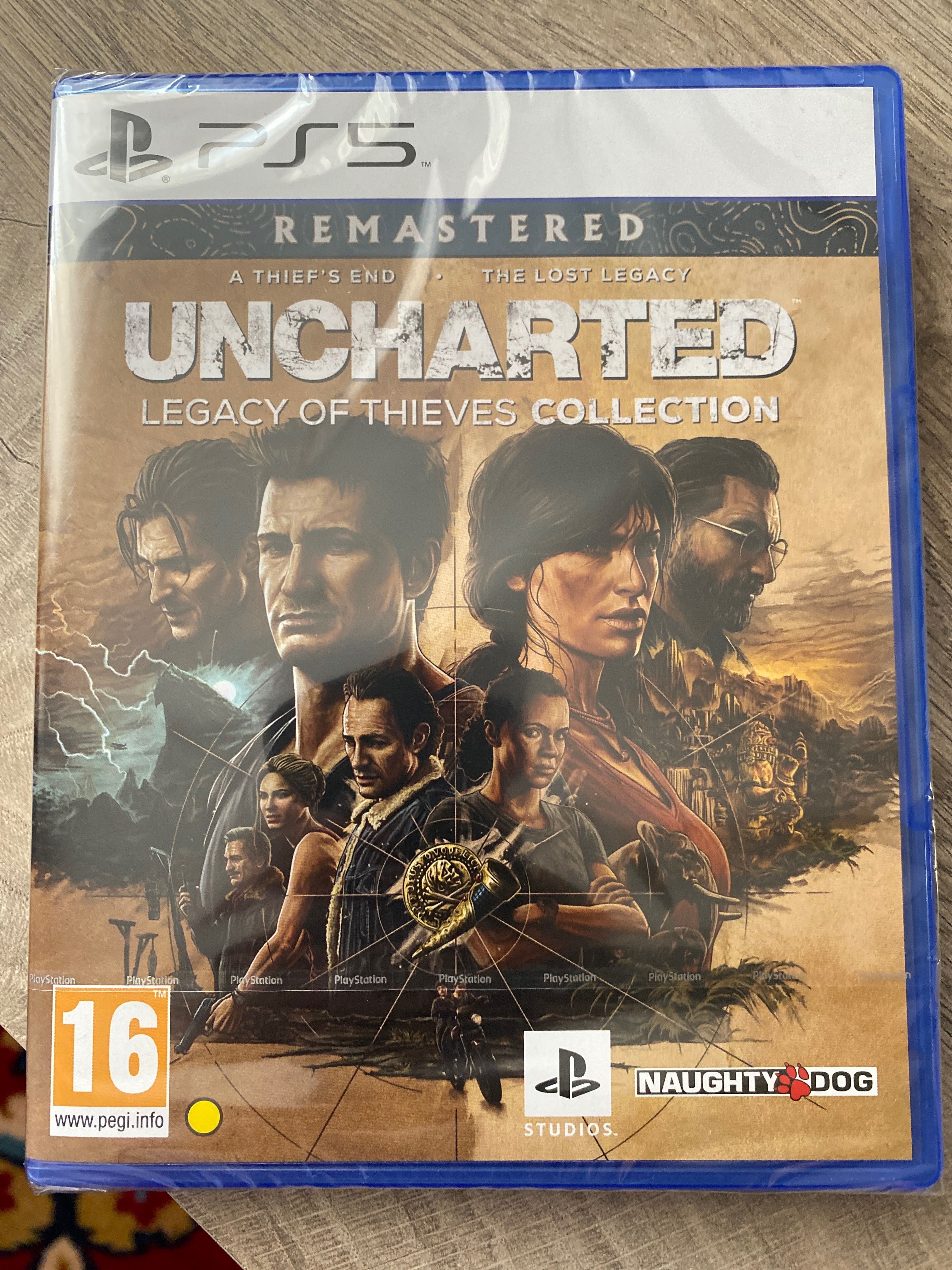 Чисто нова игра за PS5 - Uncharted -LEGACY OF THIEVES (remastered)