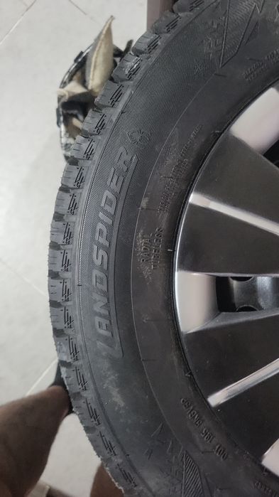 Зимняя резина на штампах