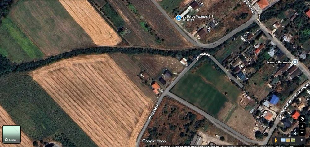 Teren Calugareni 2700 mp intravilan