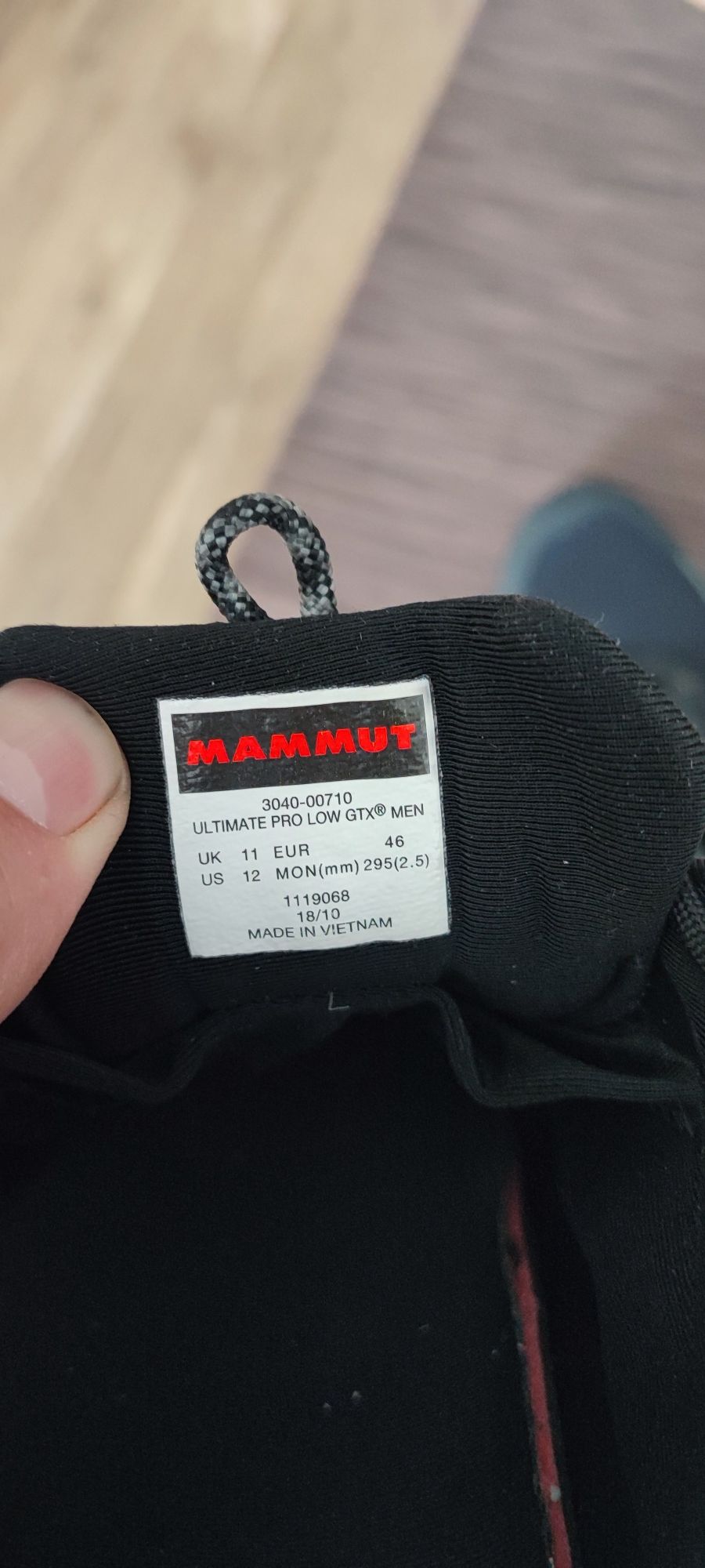 MAMMUT Ultimate Pro  Low GTX Gore-Tex размер 45