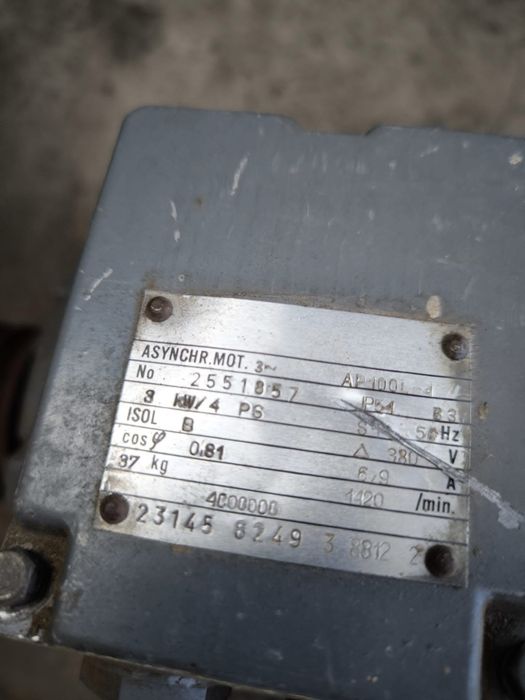 Motor electric 3kw 1500rot/min
