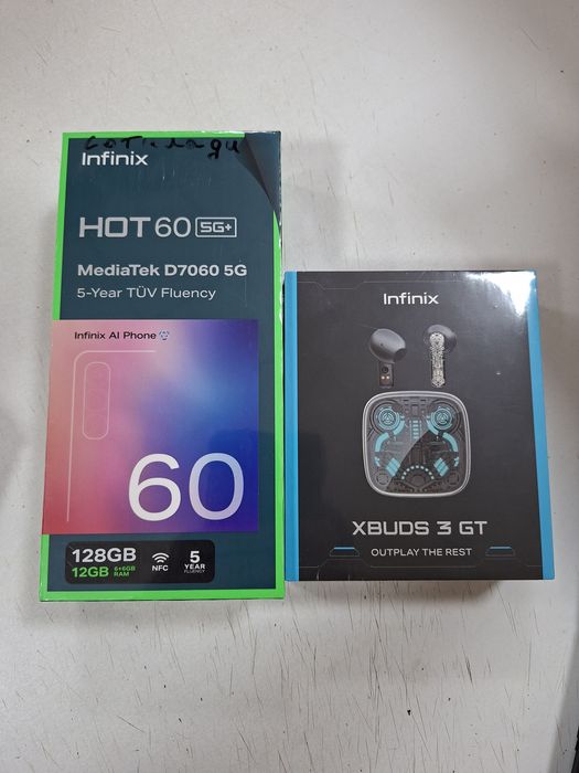 Infinix HOT 60 5G+ Sotiladi Bonus Naushnik