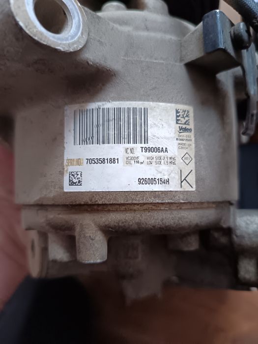 Compresor clima valeo pentru Dacia Renault
