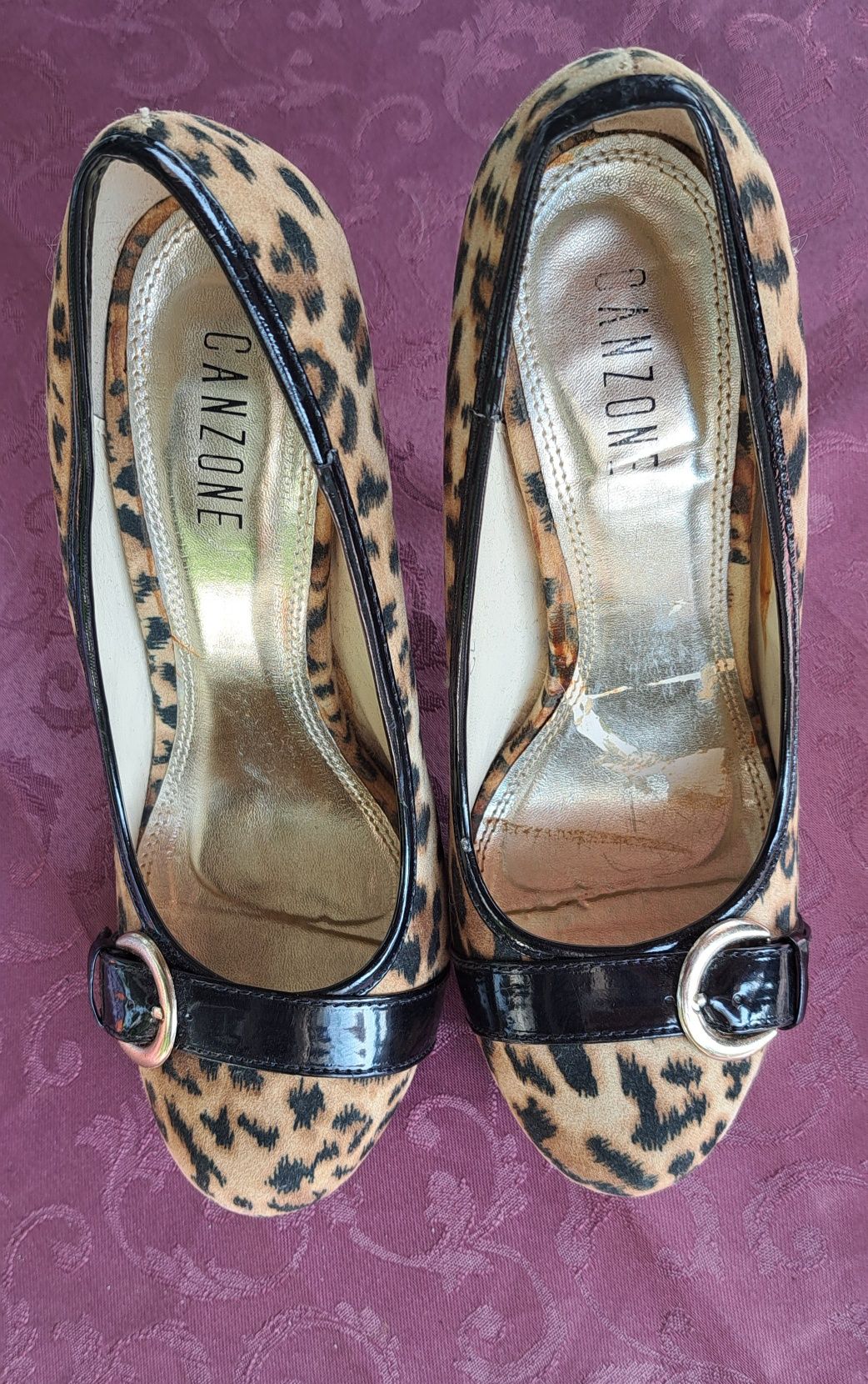 Леопардови обувки