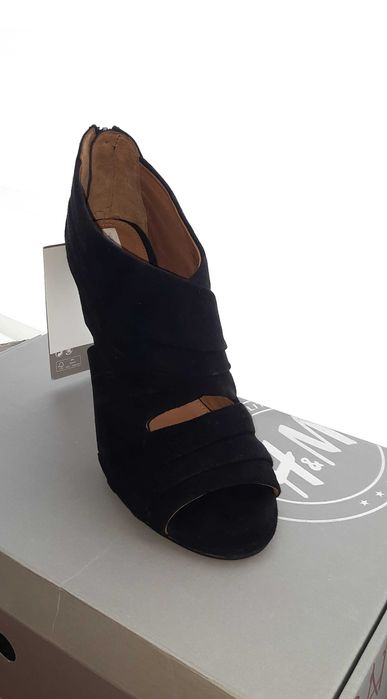 H&M Sandale piele întoarsă 40