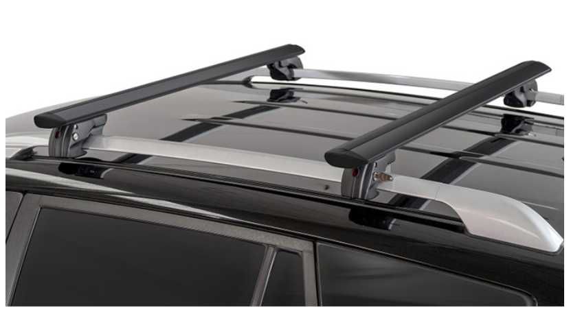 Напречни греди MENABO Fender Black 120 см - Черни