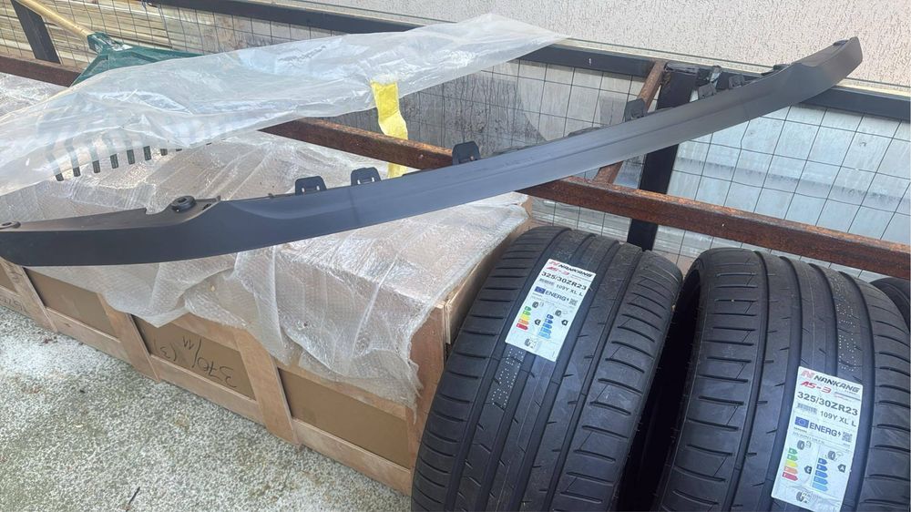 Lip buza prelungire bara fata BMW X6M F96 X5M F95 Facelift Lci 2024+