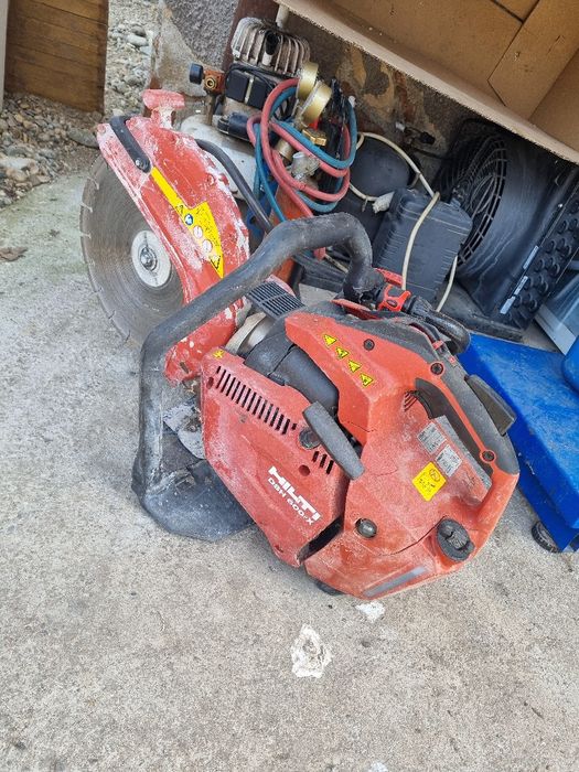 Drujba taiat beton hilti dsh 600  și motor electric