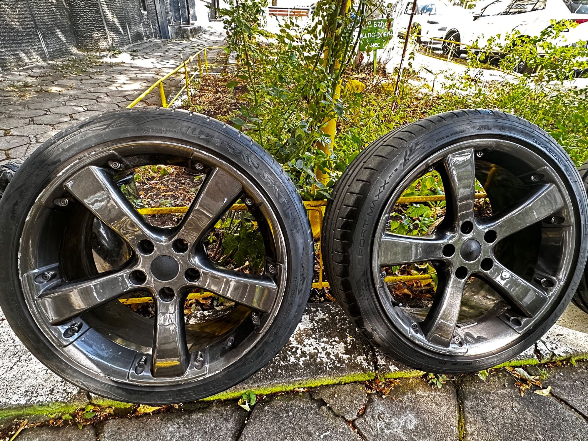 Джанти 18 5x112 ET35 1000 Miglia + DunlopSportMaxx Rt2 225/40/18