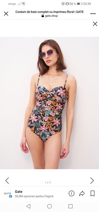 Vând costum baie mărimea 42 Nou
