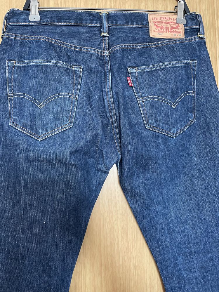 Levi’s jeans original 501 albastru-33