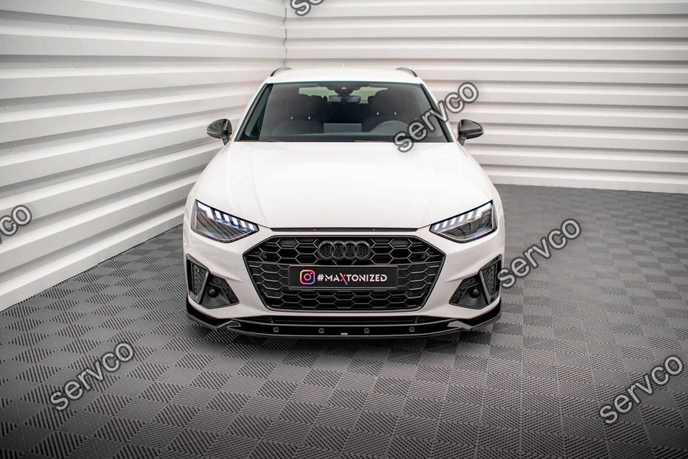 Prelungire bara fata Audi A4 S-Line S4 B9 2019- v12 - Maxton Design