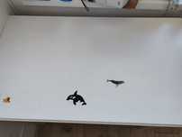 Birou alb 90x51 cm.