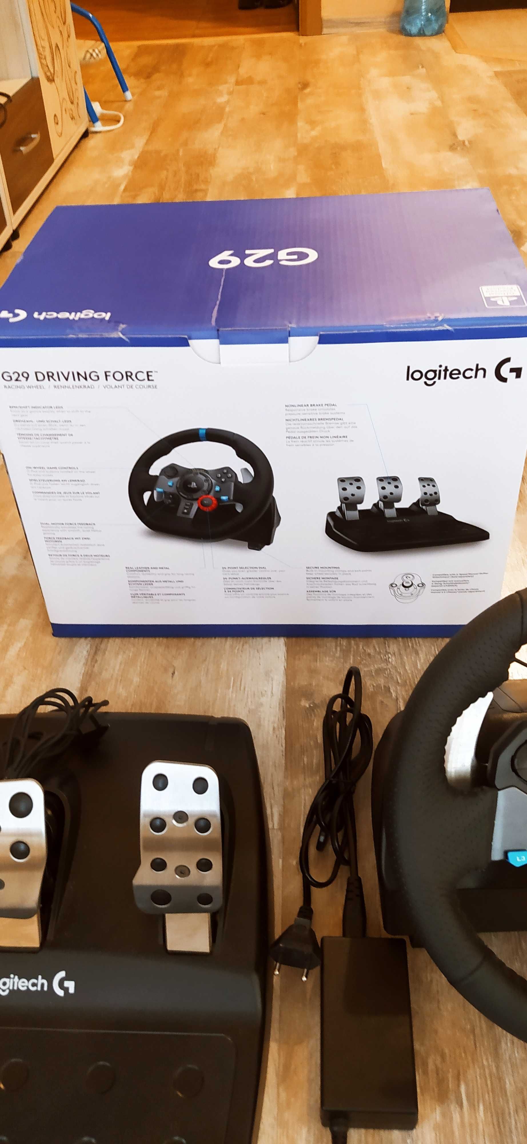 Волан с педали Logitech G-29