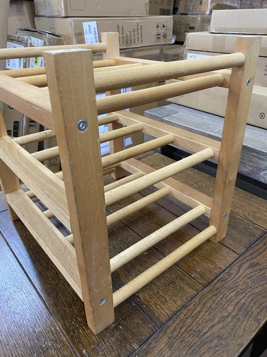 Дървени стелажи за вино 3бр.