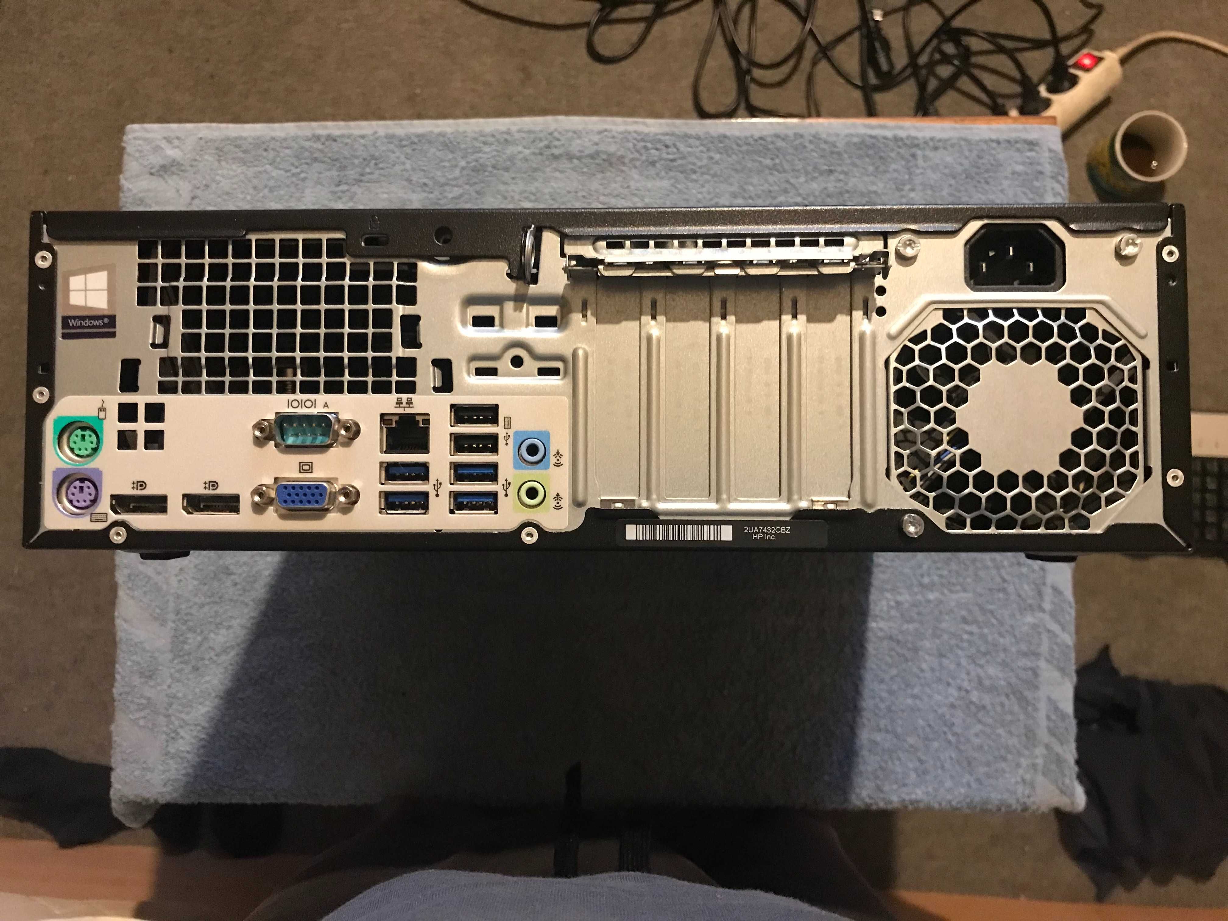 HP EliteDesk 705 G3 - SFF,A12 9800 / 3.8 GHz - RAM 16 GB DDR4