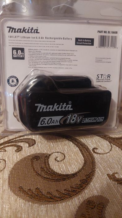 2 Acumulatori pentru Makita de 6 Ah NOI
