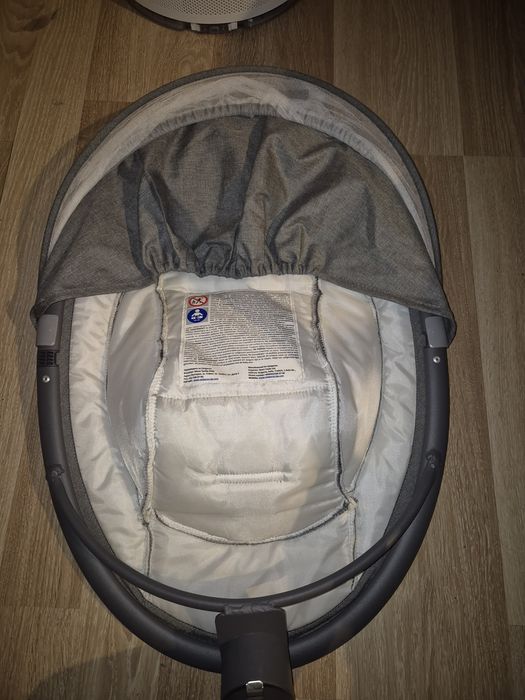 Електрическа люлка Cangaroo - iSwing, Силвър