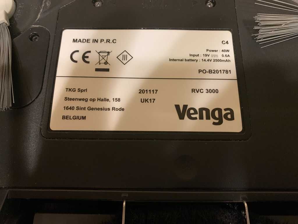 Прахосмукачка робот Venga VG RVC 3000 за сухо и мокро почистване N6