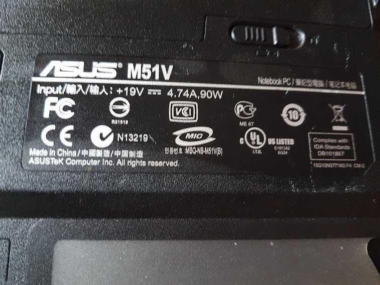 Лаптоп Asus M51V