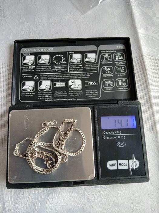 Colier argint, lanț argint, bijuterie argint