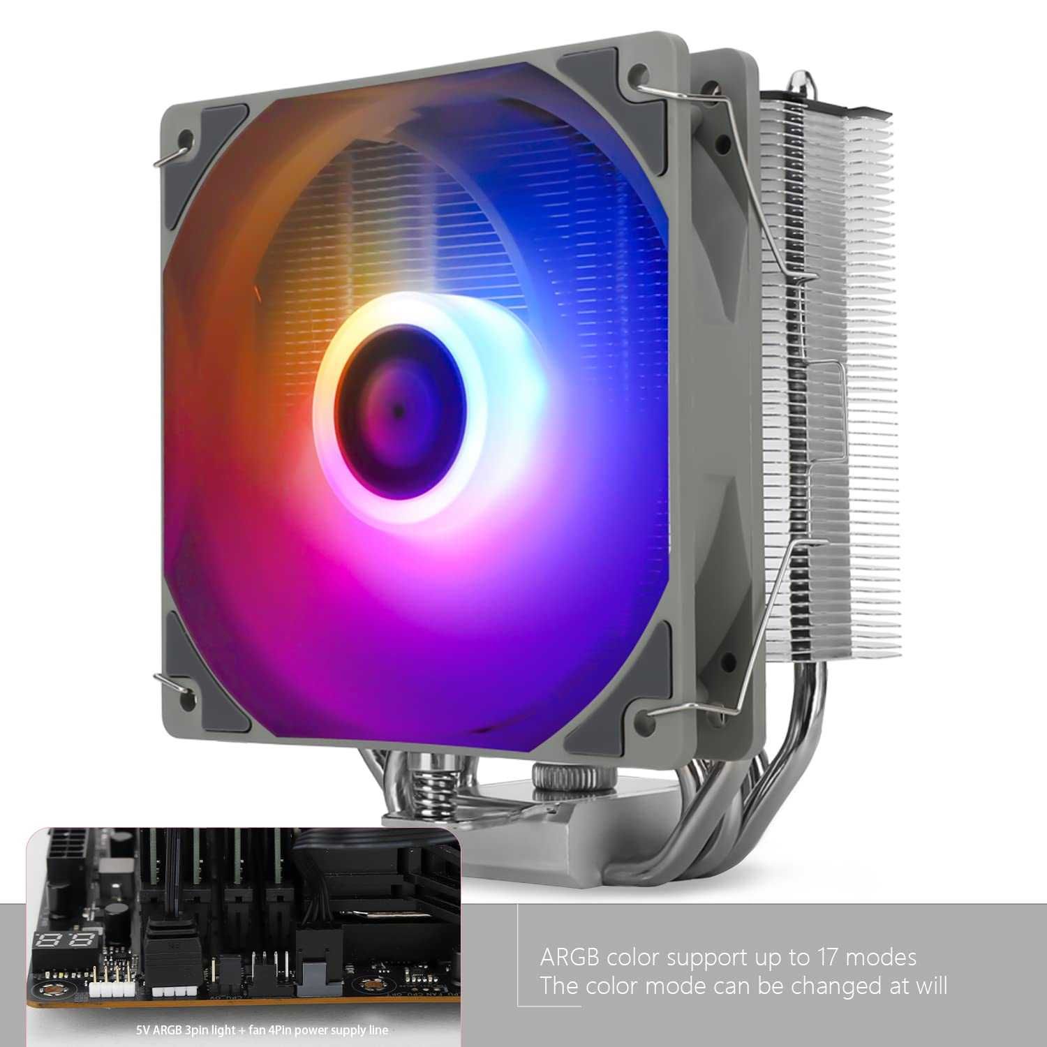 Cooler Procesor CPU Aer Thermalright AssassinKing 120SE ARGB,AMD Intel
