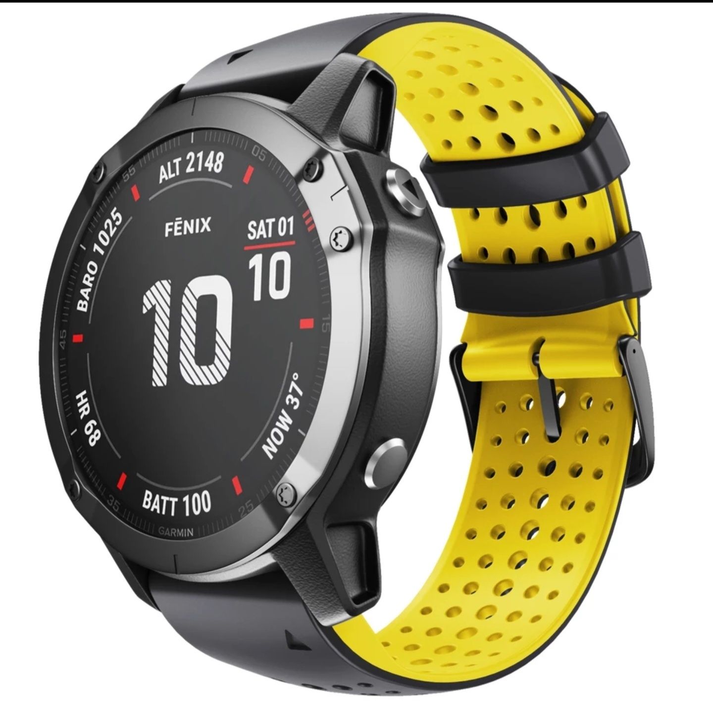 Силиконови аеро каишки, за Garmin Fenix 7X, 6X, 5X GARMIN EPIX GEN 2 и