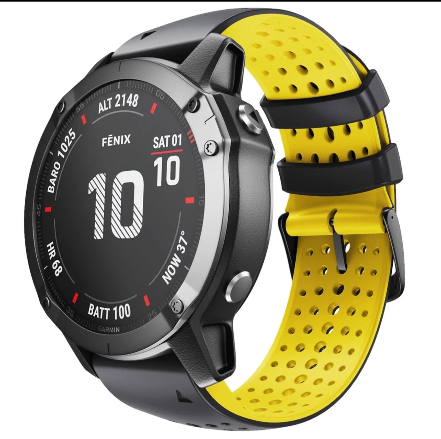 Силиконови аеро каишки, за Garmin Fenix 7X, 6X, 5X GARMIN EPIX GEN 2 и