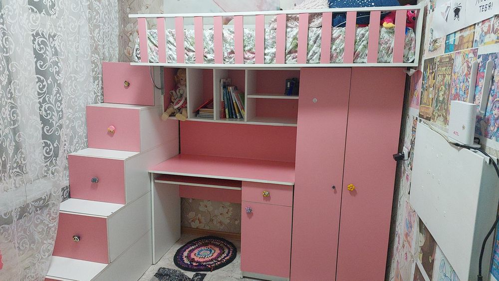 Кровать для девочки