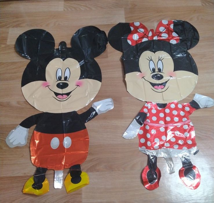 Baloane 112cm x 46 cm Mickey/Minnie 25 lei bucata
