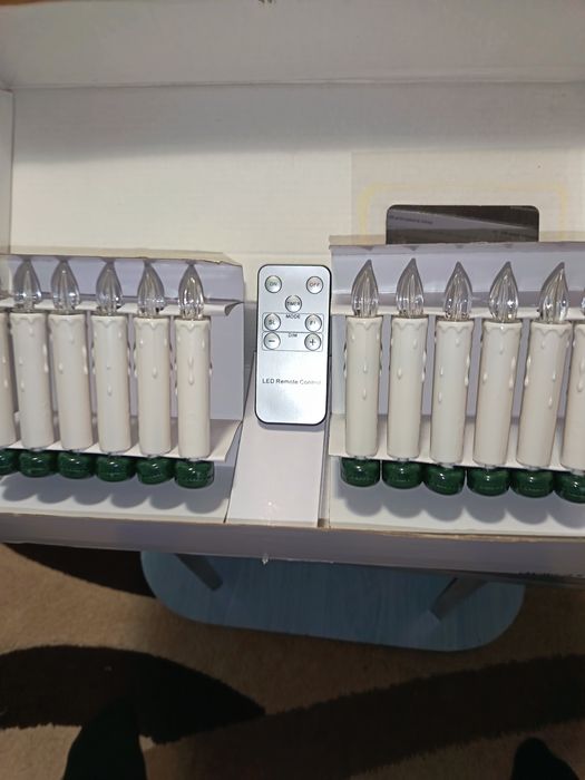 Instalație led tip lumânare