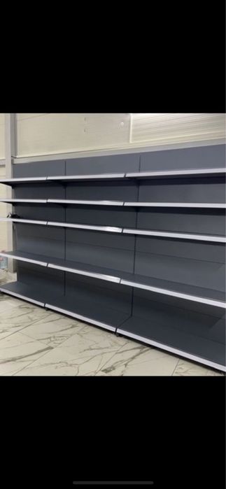 Rafturi de magazin culoare gri Andrcid