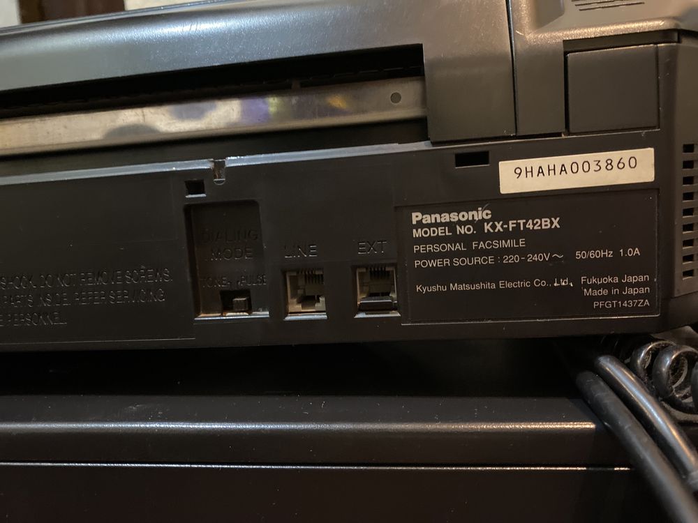 Panasonic KX-FT42BX (fax/факс) 3 в 1 Made in Japan