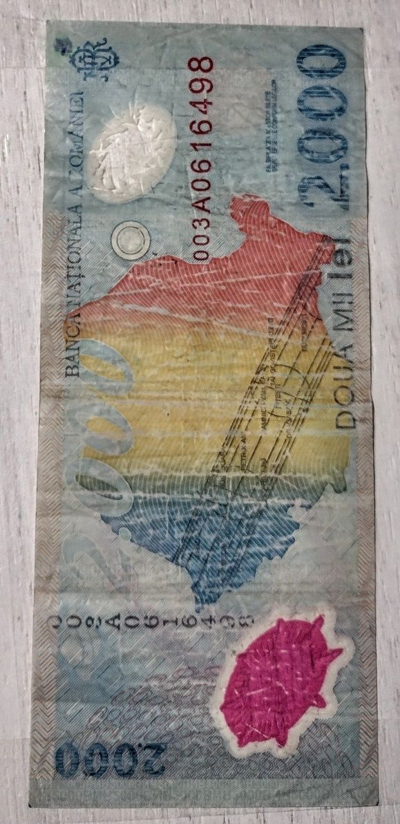 Bacnotă 2000 de lei