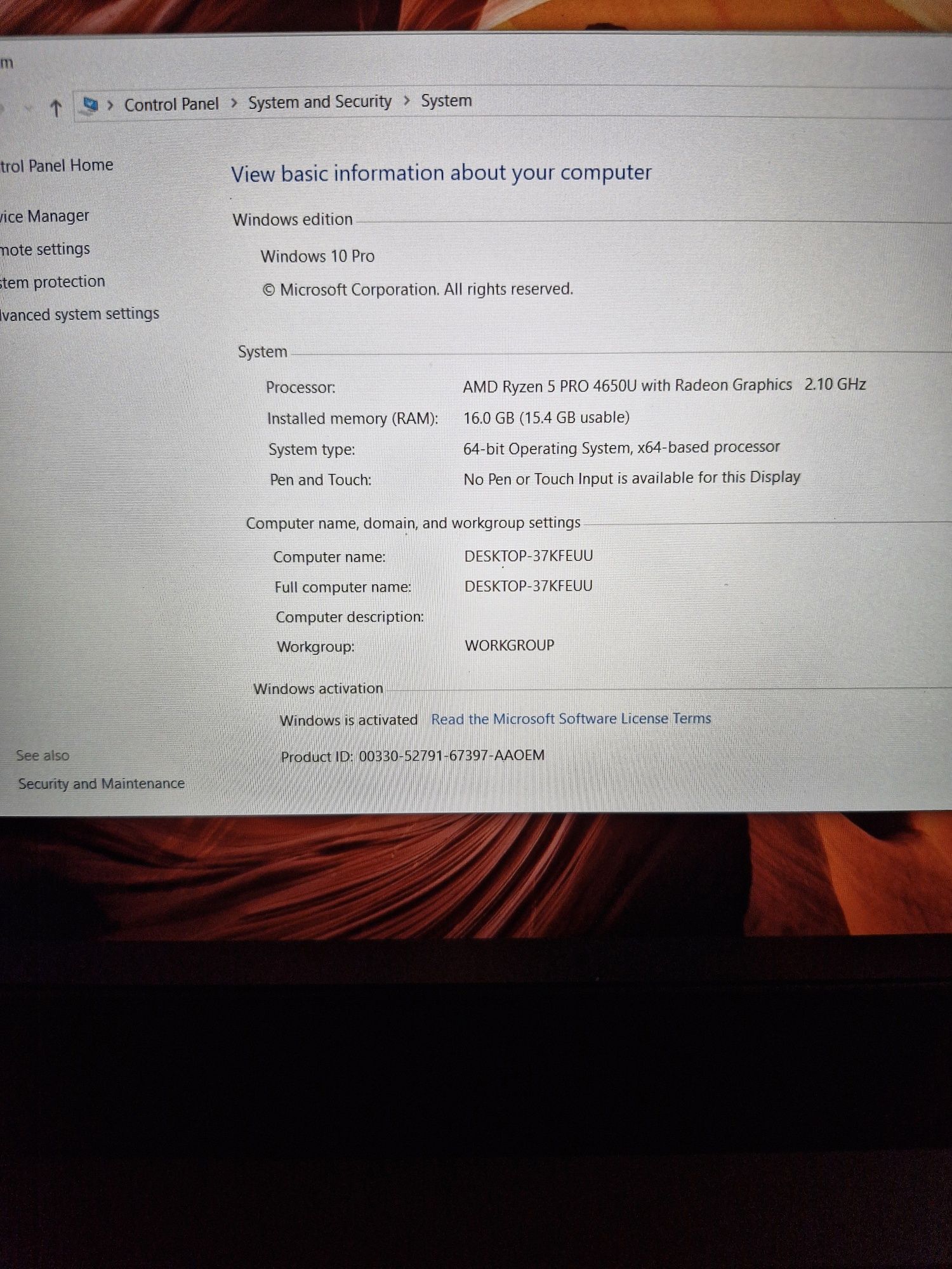 Продавам Lenovo ThinkPad L14 14"