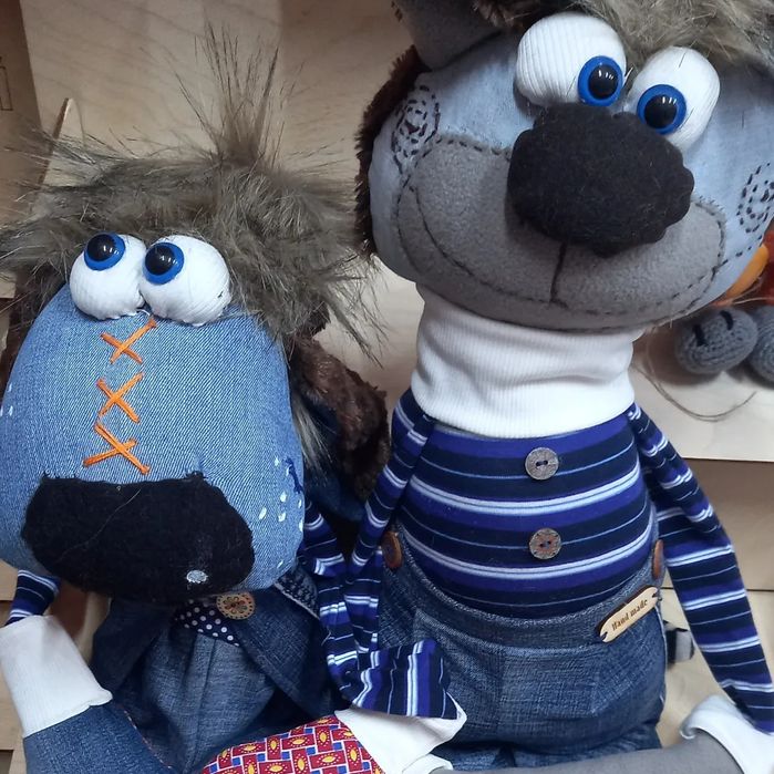 Оригинальные игрушки обнимашки