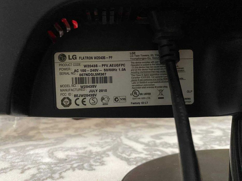 LG orginal  monitor