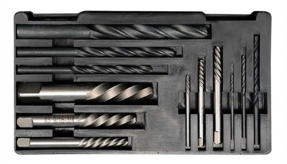 Набор автомобильных экстракторов и сверл по металлу YATO